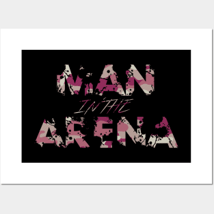 Man in the Arena Posters and Art